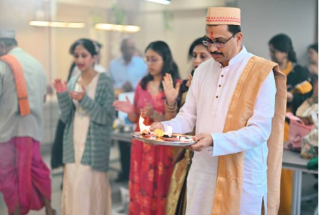 office puja